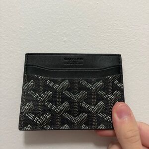 Goyard black card holder
